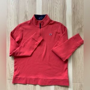 Vineyard Vines half zip sweatshirt. Unisex.